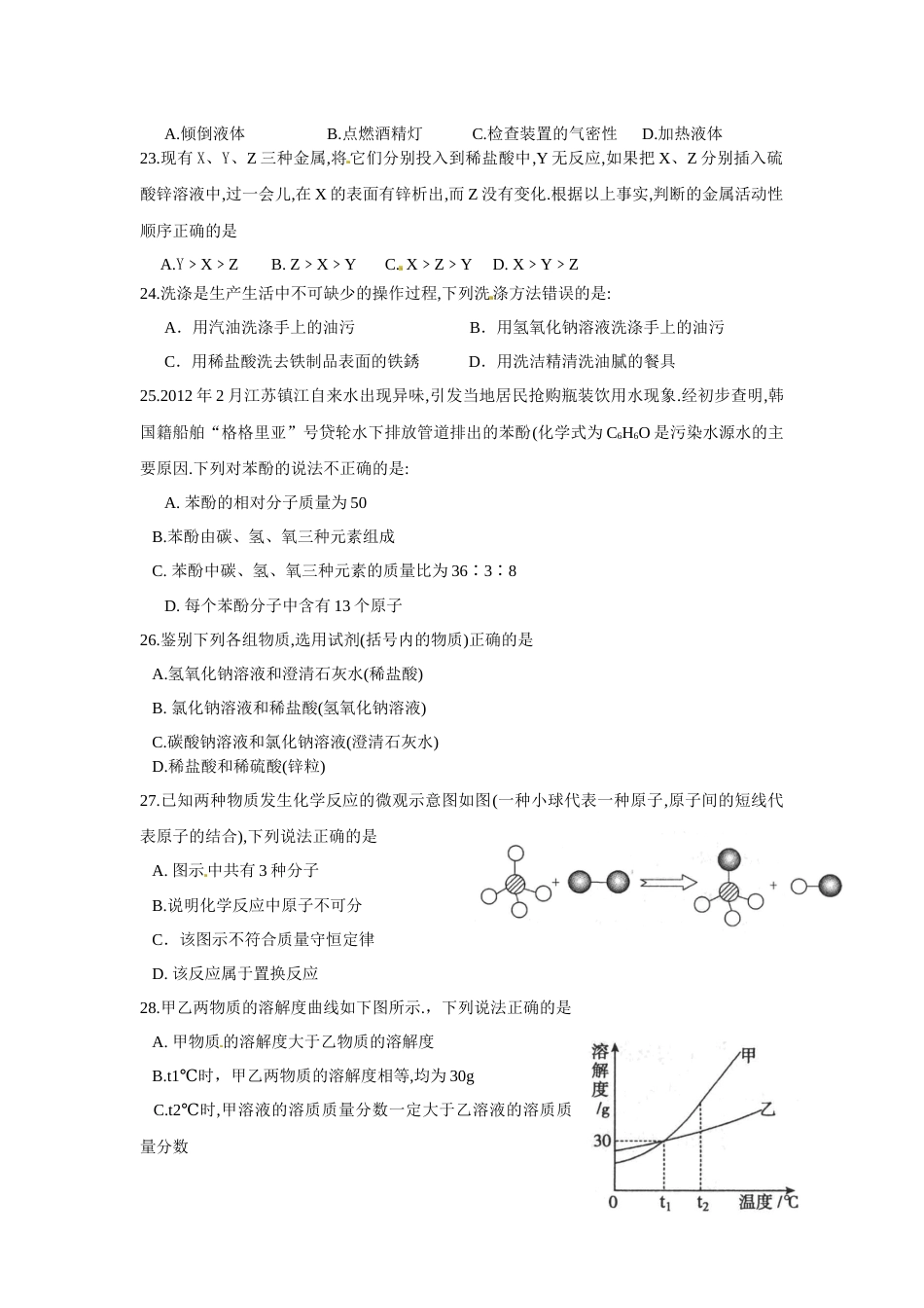 2012年山东省聊城市中考化学.docx_第2页