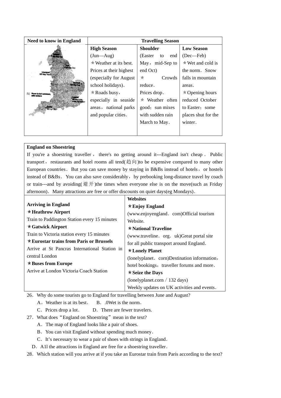 2011年江苏省南京市中考英语试题及答案.doc_第3页