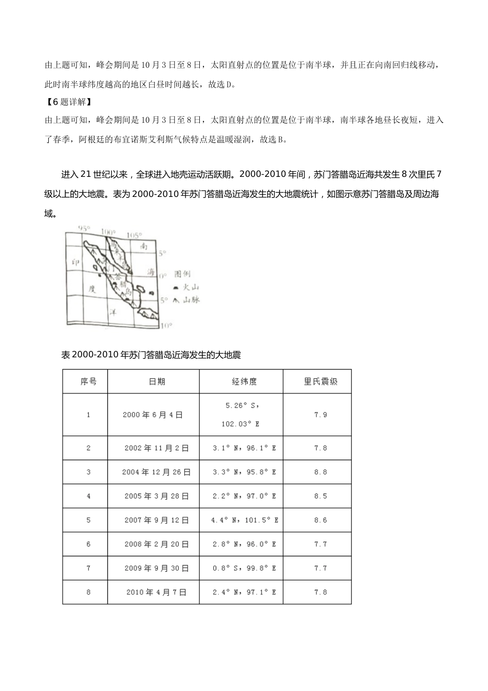 精品解析：山东省潍坊市2019年中考地理试题（解析版）.doc_第3页