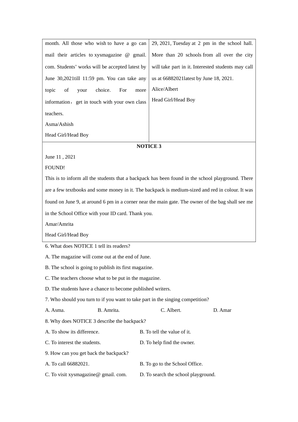 2021年四川省绵阳市英语中考真题（原卷版）.doc_第3页