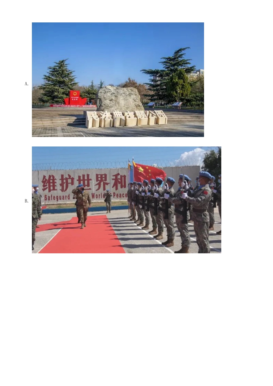 精品解析：2022年江苏省连云港市中考道德与法治真题（原卷版）.docx_第2页
