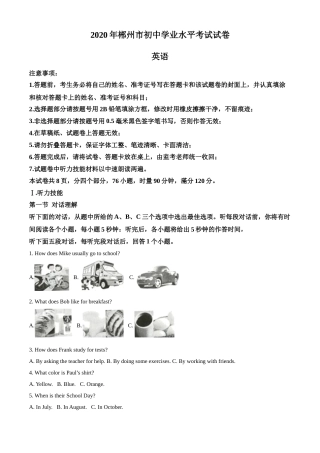 2020年中考英语试题.doc