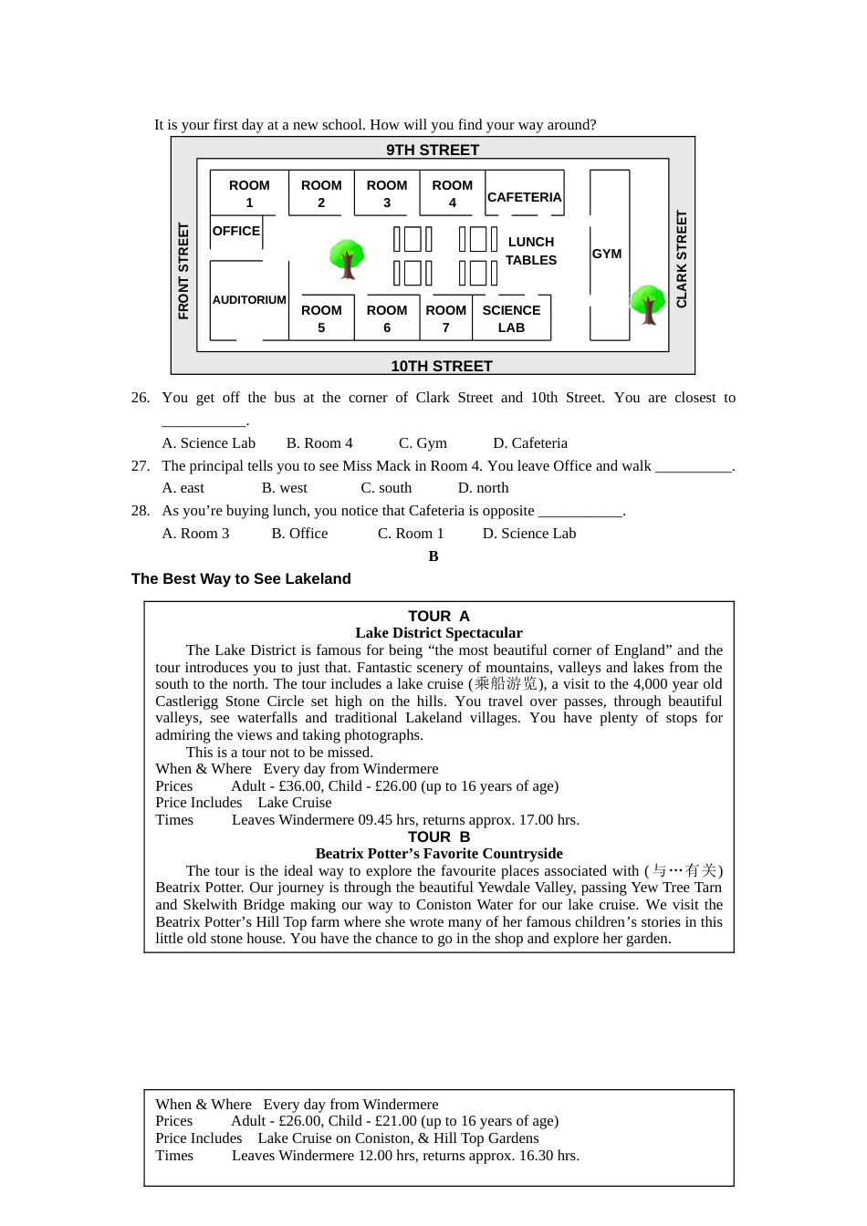 2013年江苏省南京市中考英语试题及答案.doc_第3页