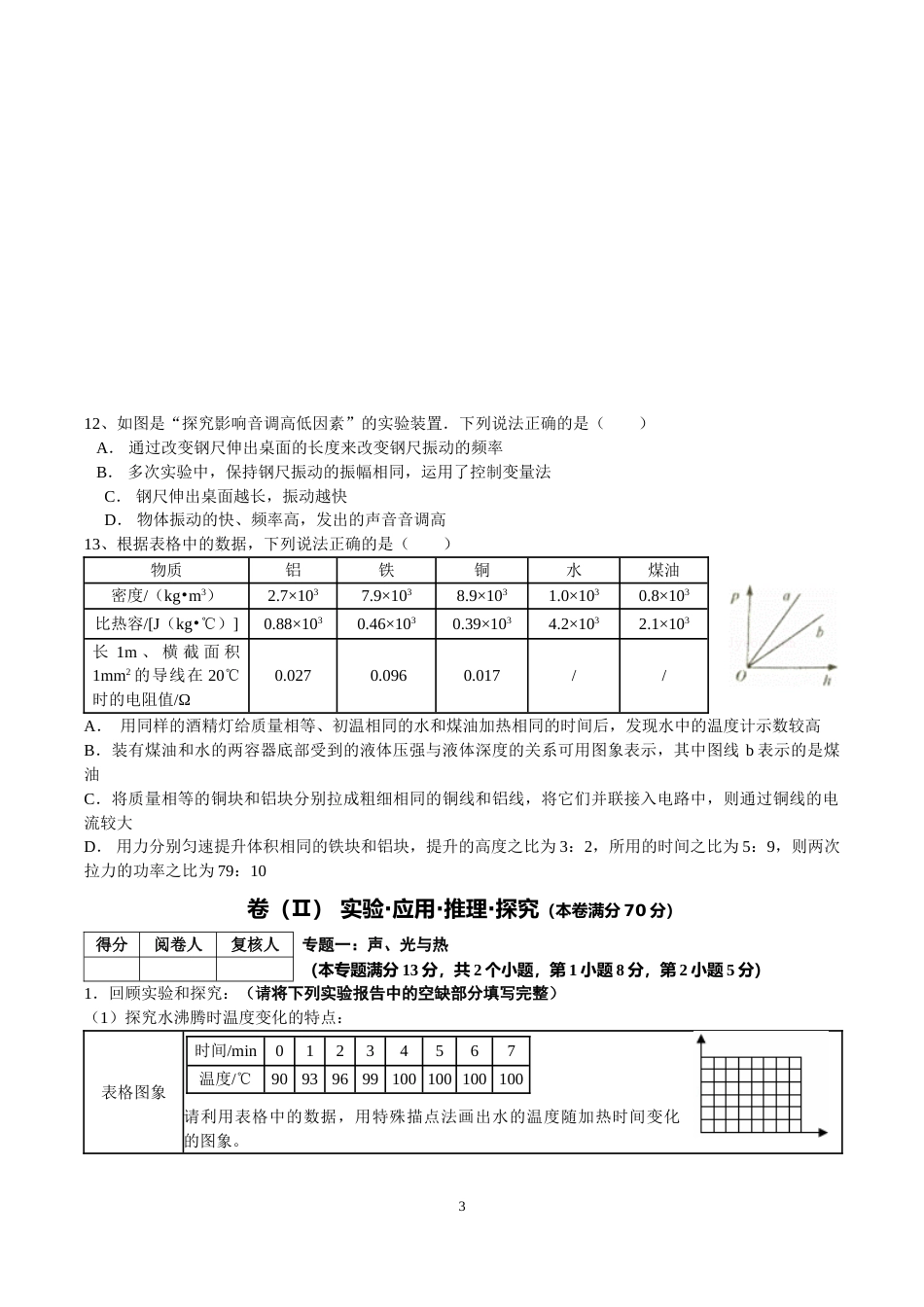 2014年青岛市中考物理试卷和答案.doc_第3页